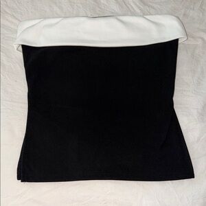 SHEIN Black and White Crop Top